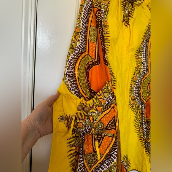 Boho Wide Leg Pants With Large Pockets 🌴 - Picture 5 of 11